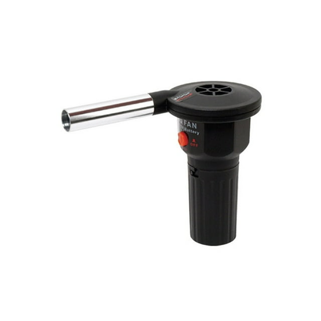 Potente soplador Mini ventilador de aire de baja potencia para acampar al aire libre Picnic parrilla de carbón barbacoa