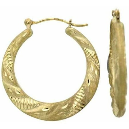 10kt Gold Hoop Earrings