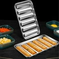 thumbnail image 3 of DIY Hot Dog , Damp Proof DIY Hot Dog Baking Pans 6 Cavity Practical  for Home, 3 of 8
