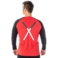 thumbnail image 4 of Marvel Men's Deadpool Superhero Costume Raglan Top And Pants Pajama Set, 4 of 6
