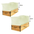 thumbnail image 6 of Eoperou Rectangular Planter Cold-proof Cover - Plant Anti-Frost Covers with Drawstring, Thickened Reusable Plant Shield, 6 of 8
