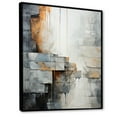 thumbnail image 2 of Designart "Adventure By The Waterfall Cliff III" Waterfall Floater Framed Wall Art Living Room, 2 of 5