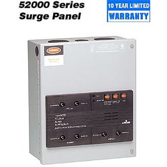 Leviton 52480-DM3 480 Volt 3P Delta 4-Mode Modular Surge Panel NEMA 12