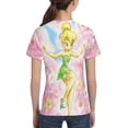 thumbnail image 4 of Kids 3D Graphic Tinker Bell T-Shirts, Novelty Shirts Crewneck Short Sleeve Tees for Youth Boys Girls, 4 of 8