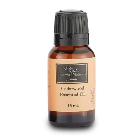 Cedarwood Essential Oil : 100% Pure Therapeutic Grade (15 ml)