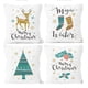 thumbnail image 1 of Teissuly 4Pcs Christmas Pillow Covers, Winter Throw Pillow Covers Cushion Case for Holiday Home Sofa Couch Teissuly WER2023112006414, 1 of 9