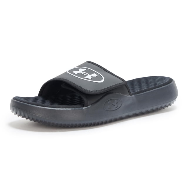 Sandalias Under Armour Ignite Pro 8 para hombre negras, talla 10 US