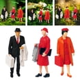 thumbnail image 3 of 1:87 People Figurines Tiny People for Diorama Miniature Scenes DIY Projects Hugo none, 3 of 8