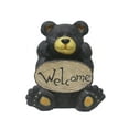 thumbnail image 2 of Thinking Bear with Welcome Sign Garden Decor, 2 of 8