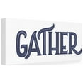 thumbnail image 2 of Gia Graham 'Farmhouse Gather Navy' Canvas Art, 2 of 4