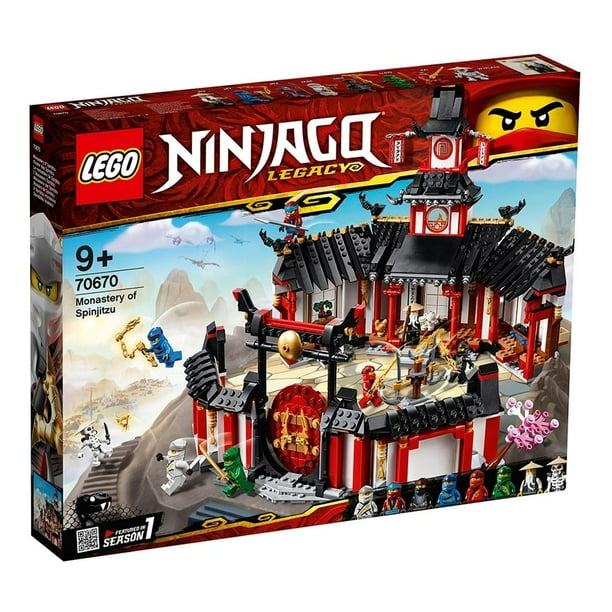 Set LEGO Ninjago Monasterio del Spinjitzu 70670 Bodega Aurrera