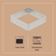 thumbnail image 3 of Tart Ring de Buyer, cuadrado perforado, 15 cm x 2 cm, 3 of 6