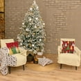 thumbnail image 5 of Christmas Decorations - Christmas Pillow Covers 18 x 18 Inches Set of 4,Xmas Tree Throw Pillow Cases Winter Holiday Decor for Sofa Living Room, 5 of 6