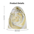 thumbnail image 4 of Xecao White Rose Print Beanie Hat Toddler Girls Boys, Baby Hats Winter Warm Knitted Thermal, Kids Winter Caps, 4 of 7