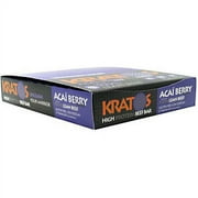 Kratos Foods Acai Berry High Protein Beef Bars, 12 count
