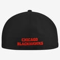 thumbnail image 4 of Men's New Era  Black Chicago Blackhawks Zamboni 59FIFTY Fitted Hat, 4 of 5