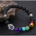 thumbnail image 5 of Evil Eye Bracelets for Women 7 Knot Handmand Lucky Bracelets Adjustable Red Rope String Protection Bracelets for Women Men, 5 of 5