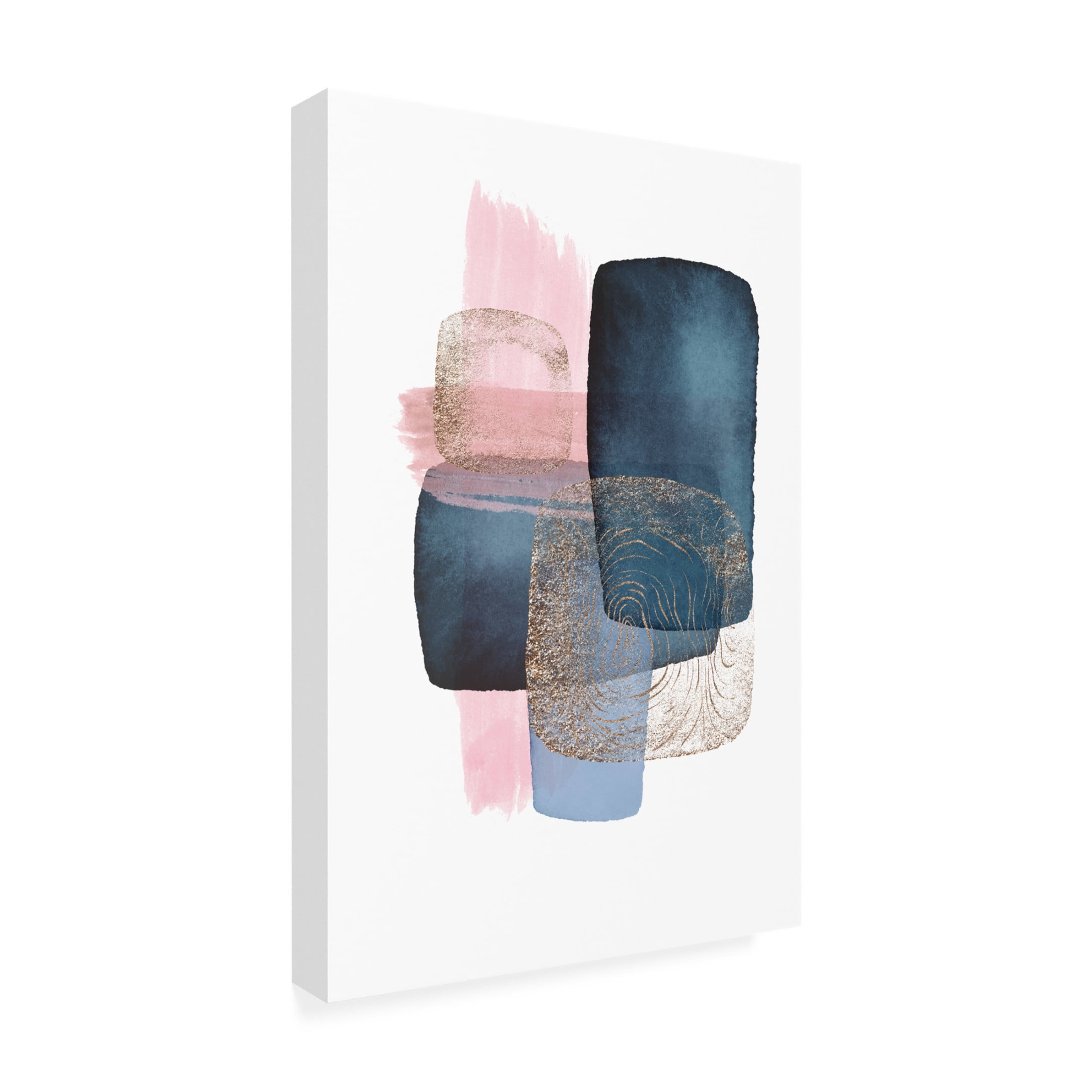 Trademark Fine Art Sally Ann Moss Monday blues 1 Canvas Wall Art