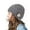 Grey, variant on Womens Winter Woolen Hat Womens Loose Woolen Hat Oversized Knitted Warm Winter Hat Suitable for Cold Weather Size City Trapper Hat One Size