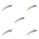 thumbnail image 2 of Riwesomey Pastilla de freno Firmeza de acero inoxidable Resistencia al desgaste Pieza de ciclismo Junta de frenado Asistente de montaje Longitud Type2 NO2, 2 of 6