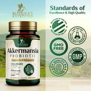Akkermansia Gut Health Supplement - Premium Akkermansia Probiotic With Prebiotic Fiber - Akkermansia Muciniphila 2 Billion AFU Per Serving - GLP-1 Support for Women & Men, Bottled USA - 120 Capsules