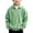 Green, variant on BXJX Boys Sweatshirts with Half Zip Size 6 T, Lapel Collar Long Sleeve Waffle Knit Casual Pullover Tops Army Green