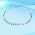 thumbnail image 3 of EeaseMX 1 collar de cristal de moda, cadena creativa para clavícula, adorno para el cuello, joyería para mujeres y niñas (estilo A), 3 of 7