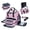Pink, variant on Nail Polish Organizer Case Holds 80 Bottles (15ml/0.5 fl.oz) UV lamp, Gel Polish Case Bag with 2 Removable Pouches and Tools Storage Sections，RoseRed