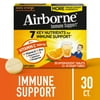 Airborne 1000mg Vitamin C Immune Support Effervescent Tablets, Zesty Orange, 30 Count