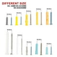 thumbnail image 2 of EZONEDEAL Plastic Drywall Wall Anchors Screws Assortment Kit 300 Pieces, 2 of 4