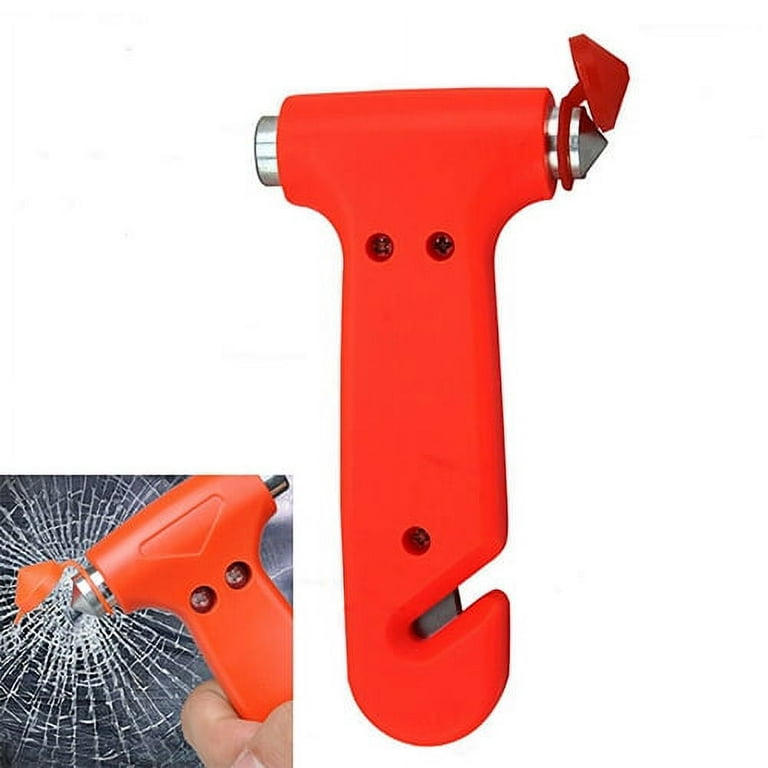 Cheers.US 2 in 1 Premium Car Glass Breaker with Seat Belt Cutter -  Automotive Safety Hammer - Emergecy Escape Tool, Breaker Safety Escape  Emergency Hammer 