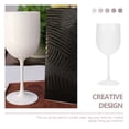 thumbnail image 2 of KAKOWELY 4Set Transparent Appearance Wine Cups Clear Plastic for Hosts, 2 of 8