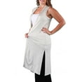 thumbnail image 3 of 24/7 Comfort Apparel Women's Plus Size Long Sleeveless Cardigan Vest, 3 of 4