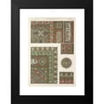 thumbnail image 2 of Owen Jones 11x14 Black Modern Framed Museum Art Print Titled - Arabian No.4 (1856), 2 of 5