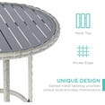 Products 3Piece Patio Bar Table Set, Outdoor Wicker Bar Height Bistro