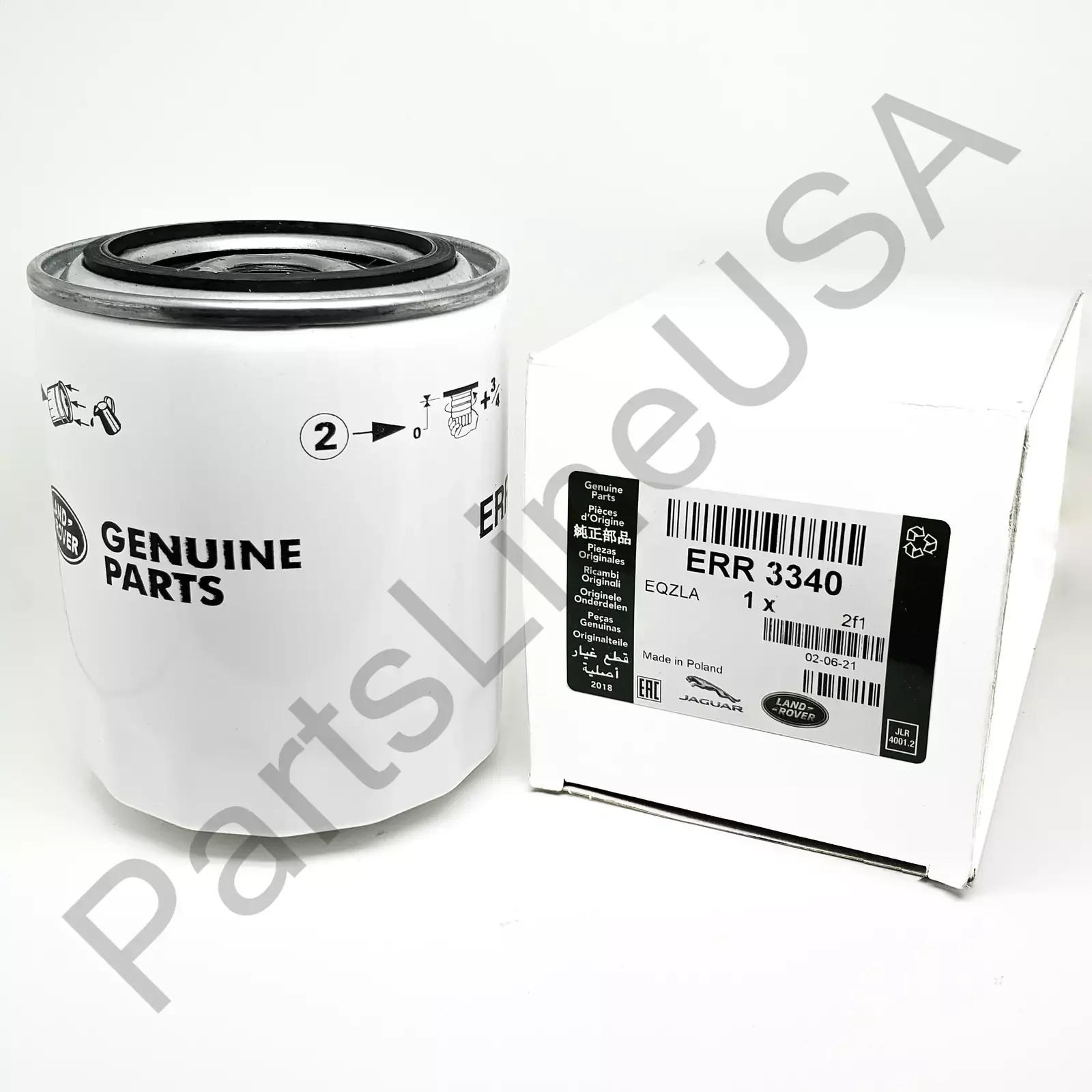 Genuine Land Rover Discovery Range Rover P38 Classic Defender Oil Filter ERR3340