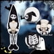 thumbnail image 5 of Big sale Halloween Dwarf Doll Holding A Skulls, Holiday Decoration Props, Horror Long-legged Doll, 5 of 5
