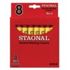 Crayola Staonal Marking Crayons, Red, 8/Box, 2 Pack