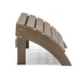 thumbnail image 2 of Backyard Lifestyles Outdoor Footrest - UV-Protected Polycarbonate, Brown - Weather-Resistant, 2 of 4