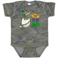 thumbnail image 3 of Inktastic New to the Krewe Mardi Gras Baby Alligator Boys or Girls Baby Bodysuit, 3 of 5