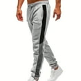 thumbnail image 2 of Lmnyox Men's Sweatpants with Pocket Casual Drawstring Athletic Jogger Pants Tapered Running Pants Fall Winter, 2 of 5