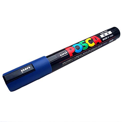 Blue Posca Water Based, Non Toxic Paint Pen Marker for Marking Queen