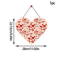 thumbnail image 3 of Valentines Day Home Decorations Indoor Paper Material Heart Hanging Decorations Wall Valentines Decorations, 3 of 9