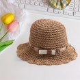 thumbnail image 3 of outdoor Sun Hat Breathable Wide Brim Beach Hat Beach Hats for Hiking, Travel, Outdoor, , Holiday Gifts Khaki, 3 of 7