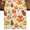 Orange, variant on Maple Leaves Fall Burlap Cotton Table Runner 13x36 Inches Short, Orange Green Botanical Thanksgiving Farmhouse Table Runners, Outdoor Dining Tablecloths Decor for Baby Shower/Party/Wedding