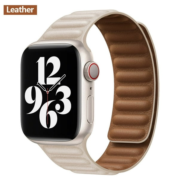 Genuine Leather For Apple watch band 44mm 40mm 42mm 38mm bracelet Belt for  iWatch Series 6 SE 5 4 3 44mm 40mm Band Accessories