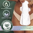 thumbnail image 4 of L. Organic Cotton Topsheet Extra Long Overnight Pads - 28 Count x 2 Packs (56 Count Total), 4 of 9