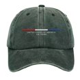 thumbnail image 5 of YYDENG Patriotic Floral Embroidered Baseball Hat Washed Distressed Cloth Hat Adjustable Back Closure Lightweight Cloth Cap, Commemorative 250th Anniversary Sun Hat Independence Day Camping Hiking, 5 of 6