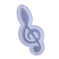 thumbnail image 7 of UDIYO Musical Note Treble Clef Silicone Mold Jewelry Making DIY Handmade Epoxy Craft, 7 of 7