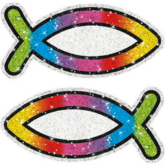 T-10401 - Christian Fish Classic Accents® – Sparkle by Trend Enterprises Inc.